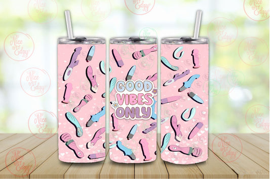 Good Vibes Only 20 oz Steel Tumbler