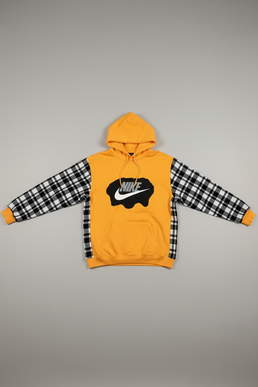2X Yellow, Black, White Nike Hoodie/Flannel