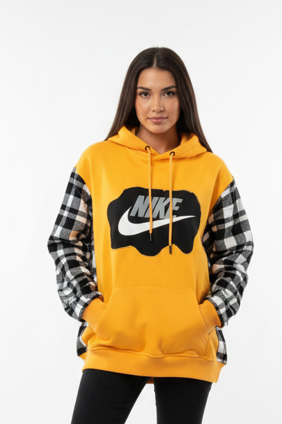 2X Yellow, Black, White Nike Hoodie/Flannel